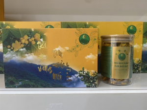 HỘP TRÀ HOA VÀNG TAM ĐẢO 100gr (Hộp 100g)