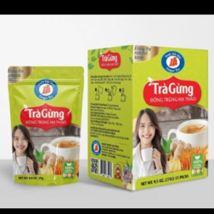 Trà gừng ĐTHT hộp 25 gói (Hộp)