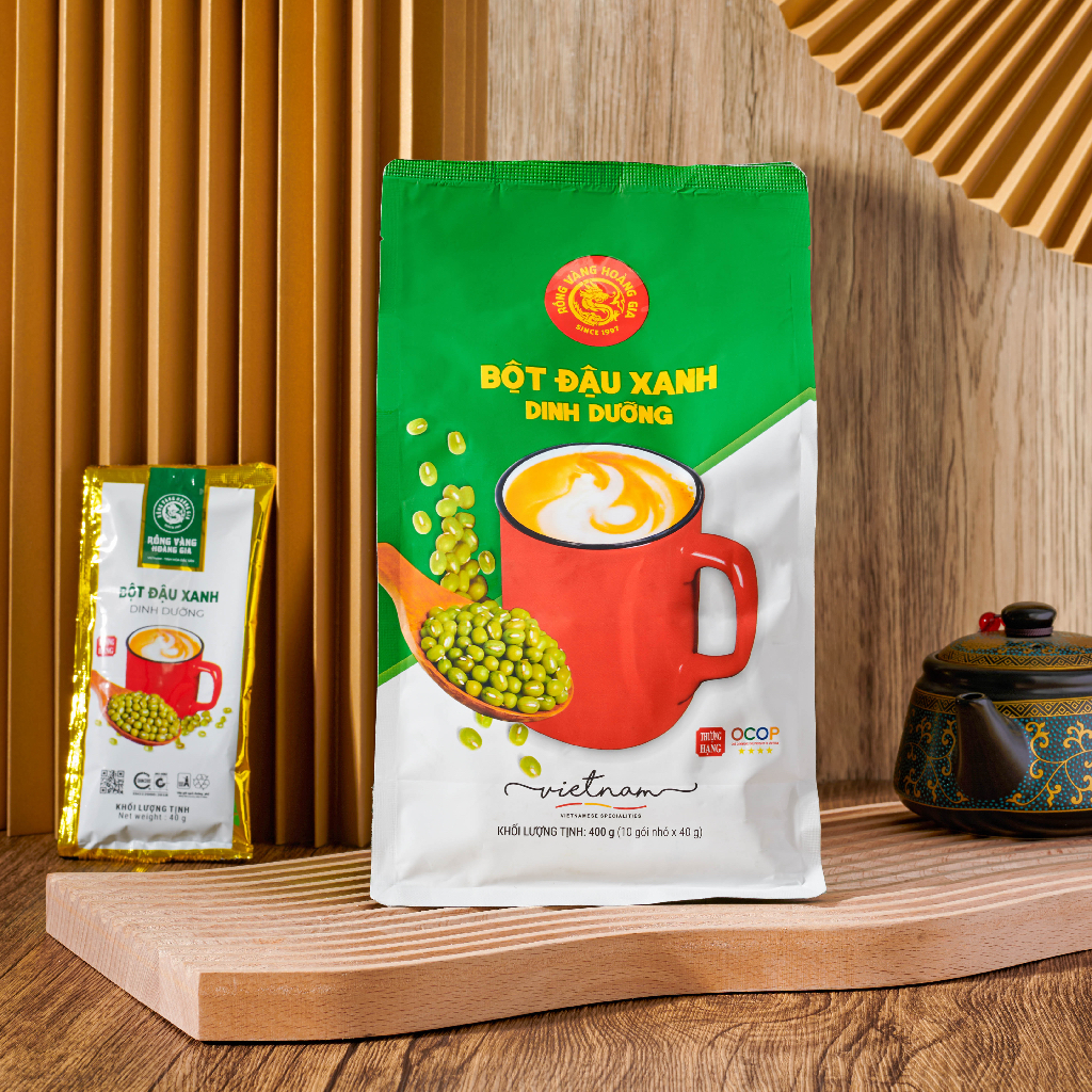 Bột đậu xanh dinh dưỡng Hoàng Gia gói 400g