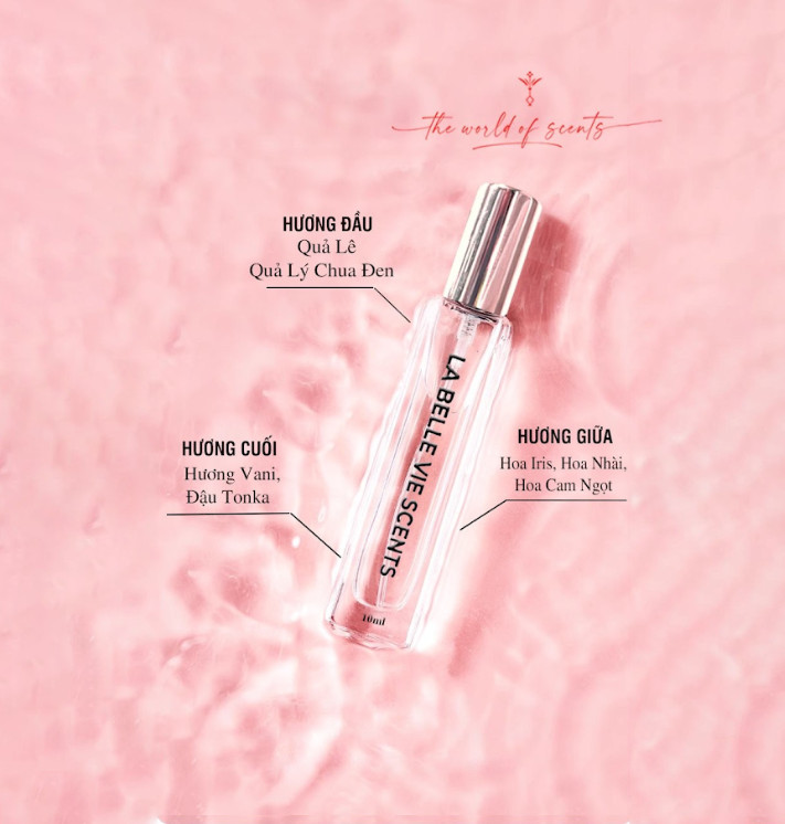 Nước hoa La Belle Vie Scents hộp 10ml