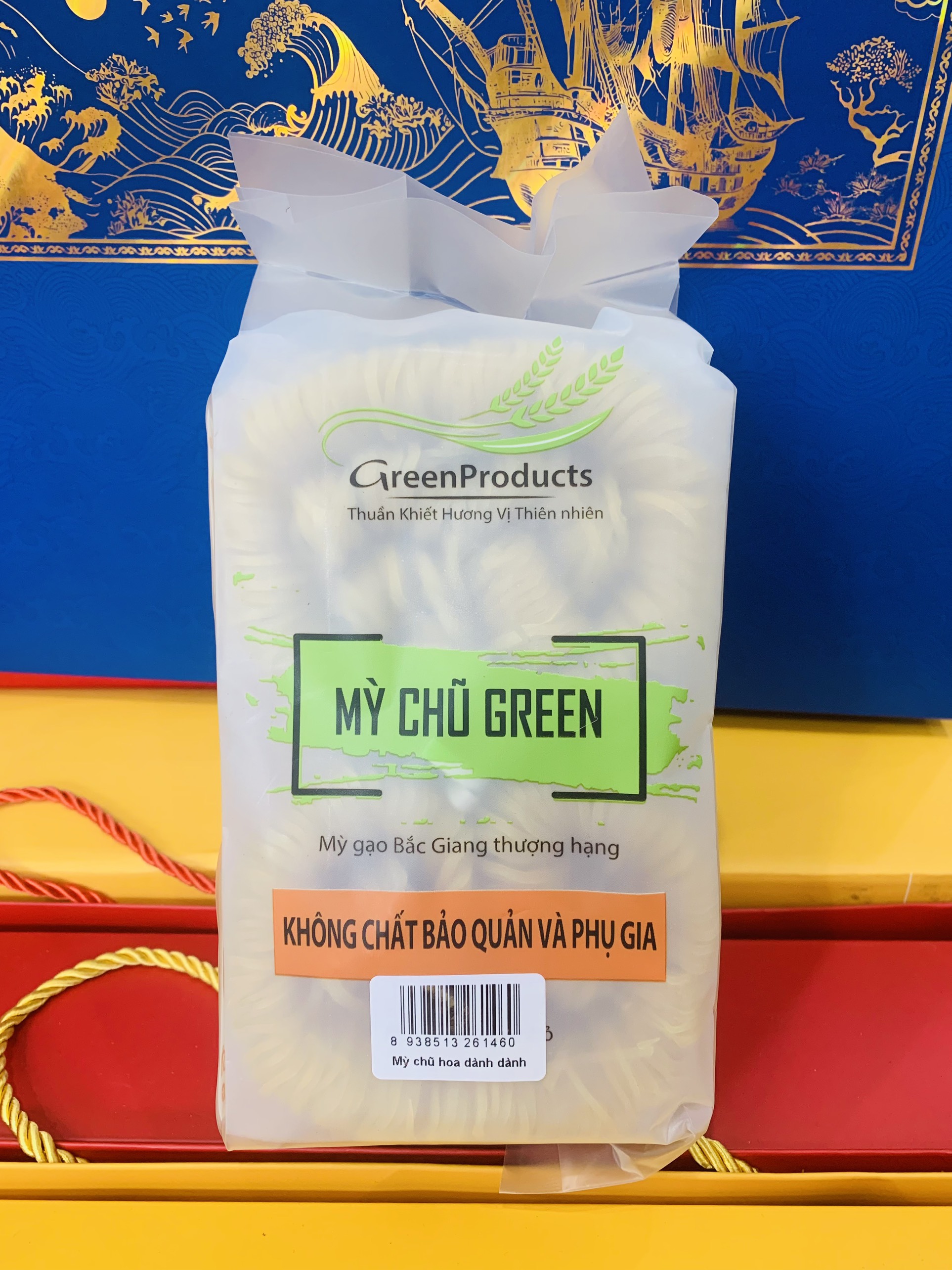 Mỳ chũ hoa dành dành gói 400g