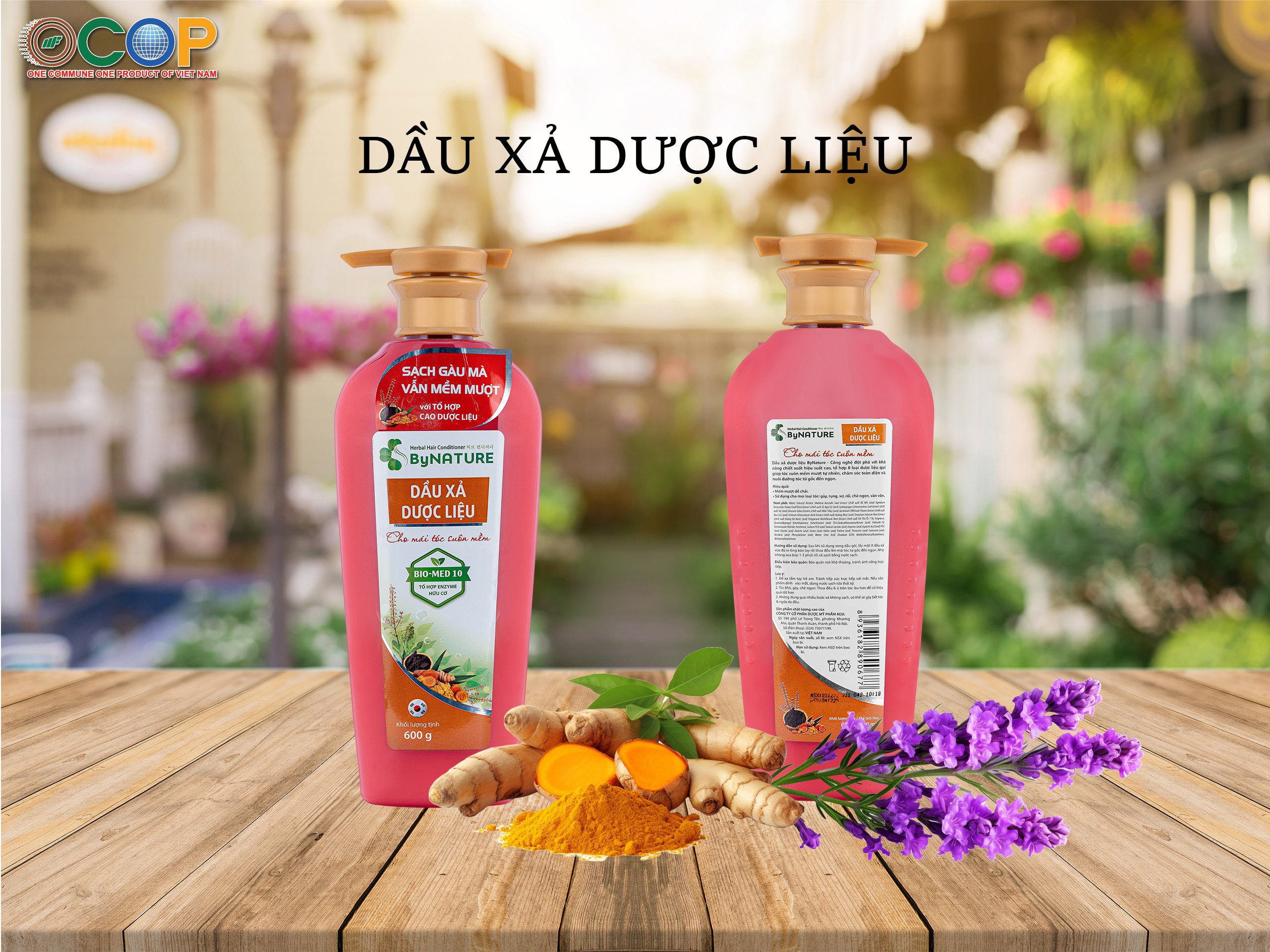 Dầu xả dược liệu ByNature 600g