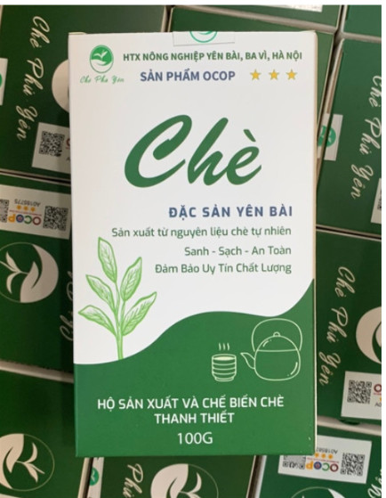 Chè 1 Tôm 2 lá hộp 100g (Hộp)